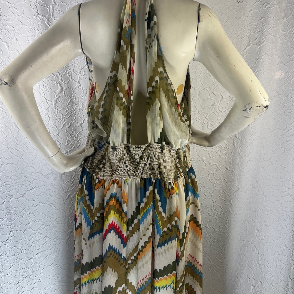 eShakti‎ Multicolor midi Dress - Picture 6 of 10